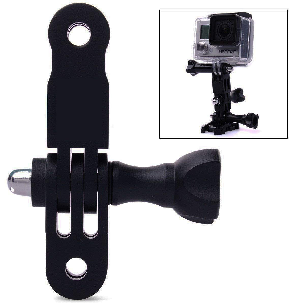 OctinPris 3-Way Adjustable Extension Pivot Arm Adapter Set- Long & Short Straight Joints Connector Convertor 35mm/50mm (2X Same Direction + 2X