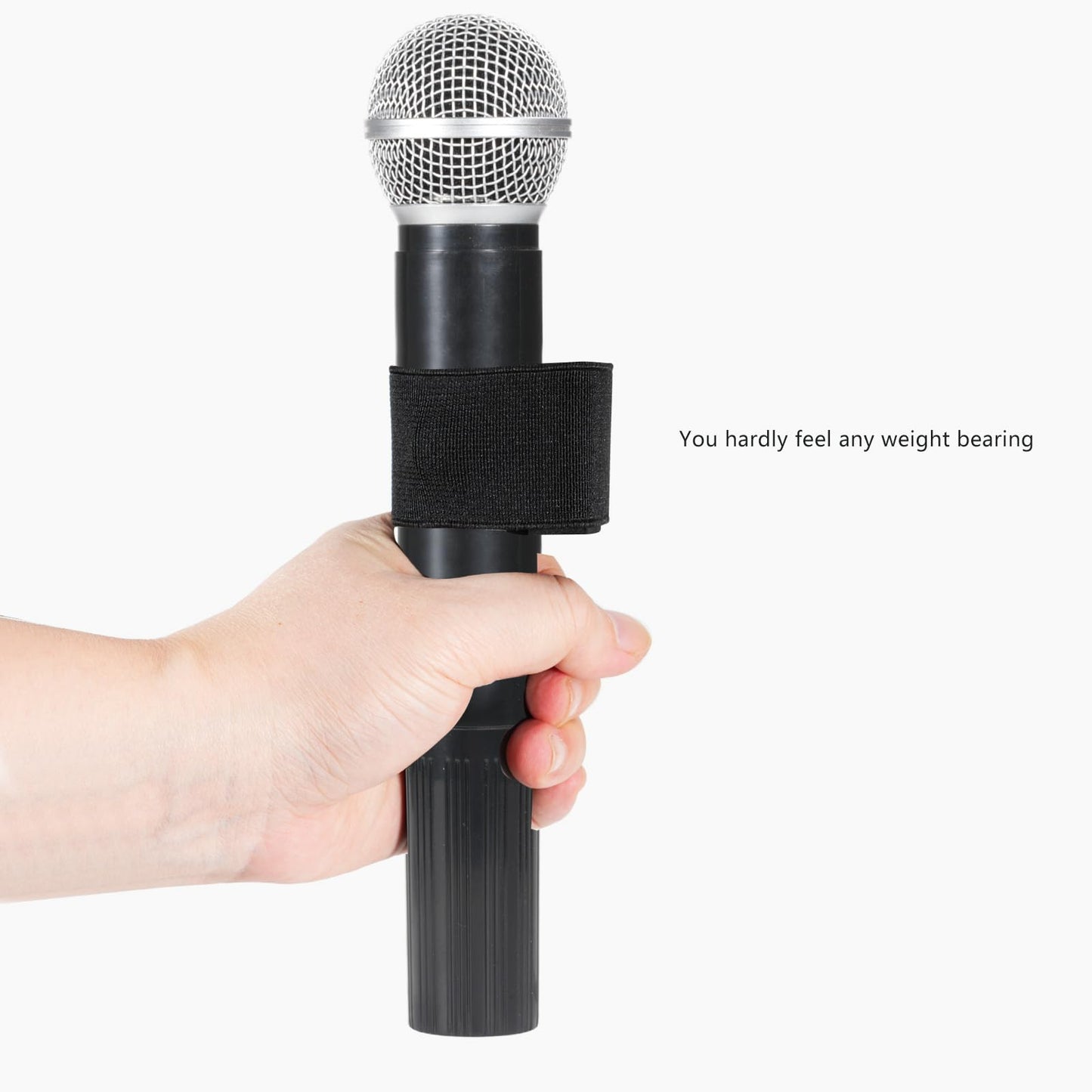 MOTAIN Hand Microphone Elastic Sleeve Compatible with DJI Mic Wireless Recorders,Ideal Accessory For Wedding Photographers(2 Pack)