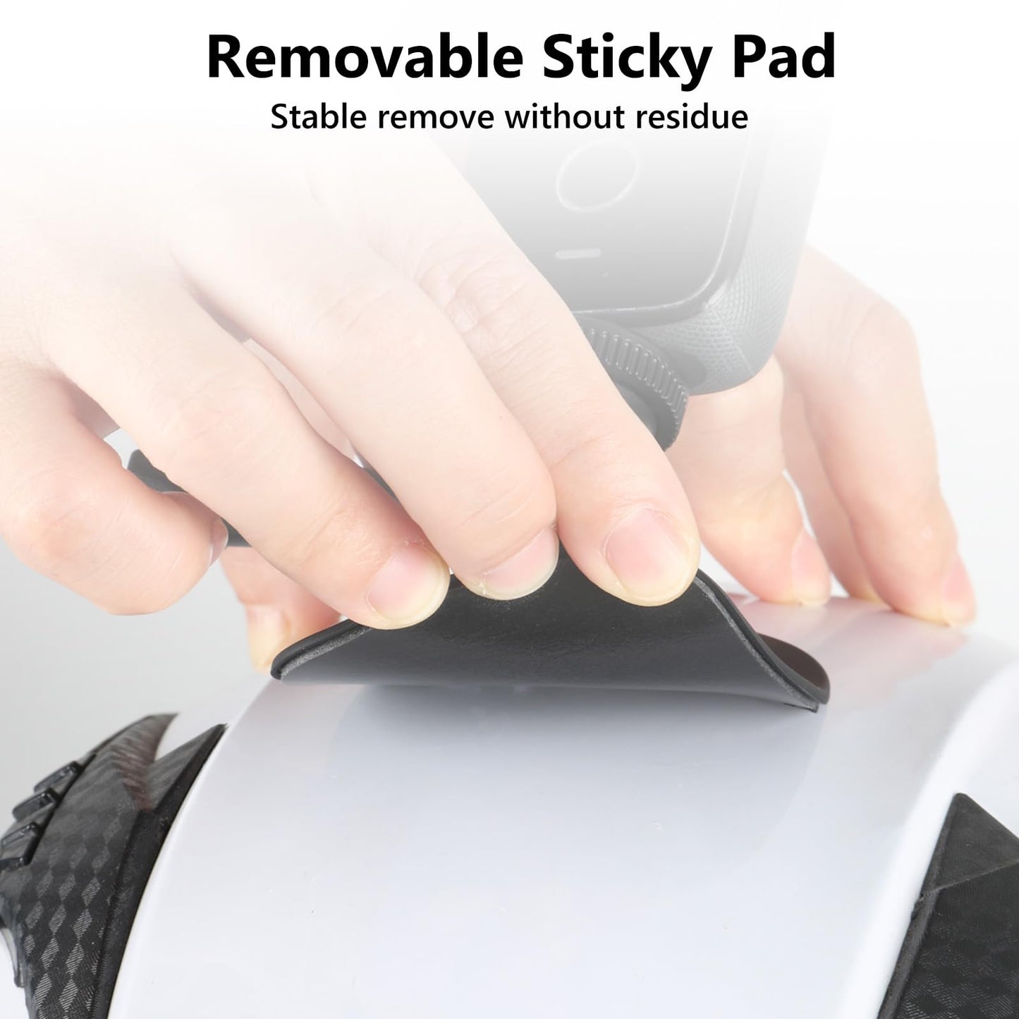 HSU Flexible Adhesive Mount Kit, 3M Helmet Adhesive Sticky Mounts Compatible with Insta360 X4 X3 X2 X One RS, GoPro Hero 12/11/10/9/8/7, GoPro Max