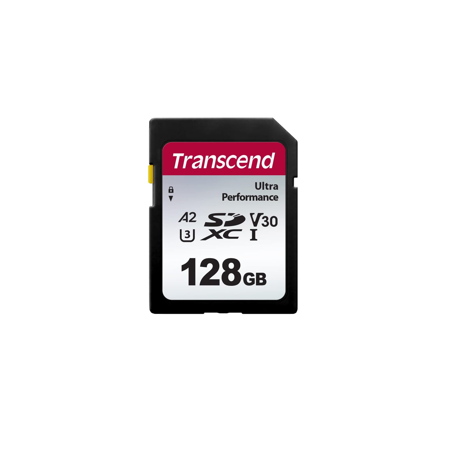Transcend Japan TS128GSDC340S-E SD Card, 128 GB, UHS-I, U3, V30, A2, Ultra Performance (Maximum Transfer Rate: 160MB/s), Data Recovery Software