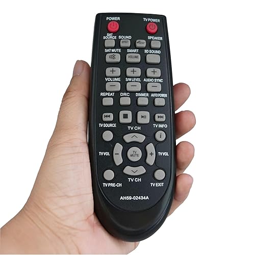 Replaced Remote fit for Samsung Sound Bar Home Theater HWE450 HWE450C HWE550 HWE551 PSWE450 HW-E450/ZA HW-E450C/ZA HW-E550/ZA HW-E551/ZA