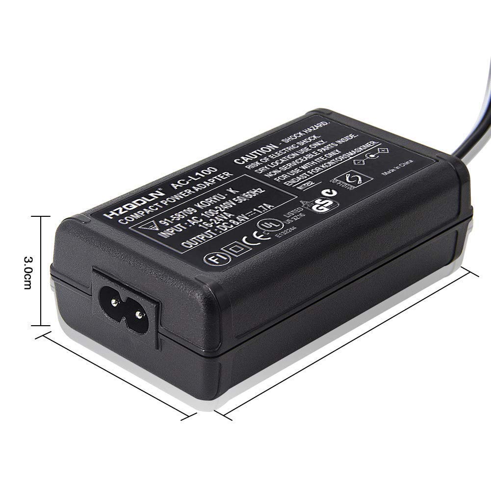 AC Adapter Charger for Sony Handycam DCR-TRV33 DCR-TRV210 DCR-TRV230 DCR-TRV250 DCR-TRV260 DCR-TRV280 DCR-TRV330 DCR-TRV340 DCR-TRV350 DCR-TRV460