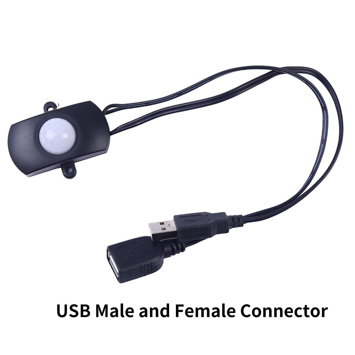Clearhill Mini Motion Sensor Switch-Intelligent Sensing,USB Interface,with Automatic Shut-Off Timer,Motion Sensor Light for Indoor DIY LED Lighting