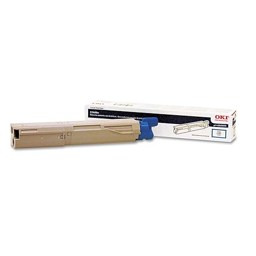 Okidata 43459403 Toner Cartridge for C3400/C3500 Series Printers, 1000 Page Yield, Cyan