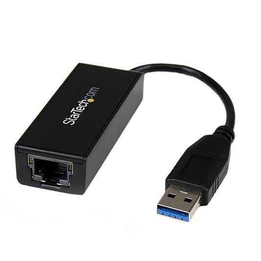 StarTech USB 3.0 to Gigabit Ethernet NIC Network Adapter - USB to RJ45 for 10/100/1000 Network