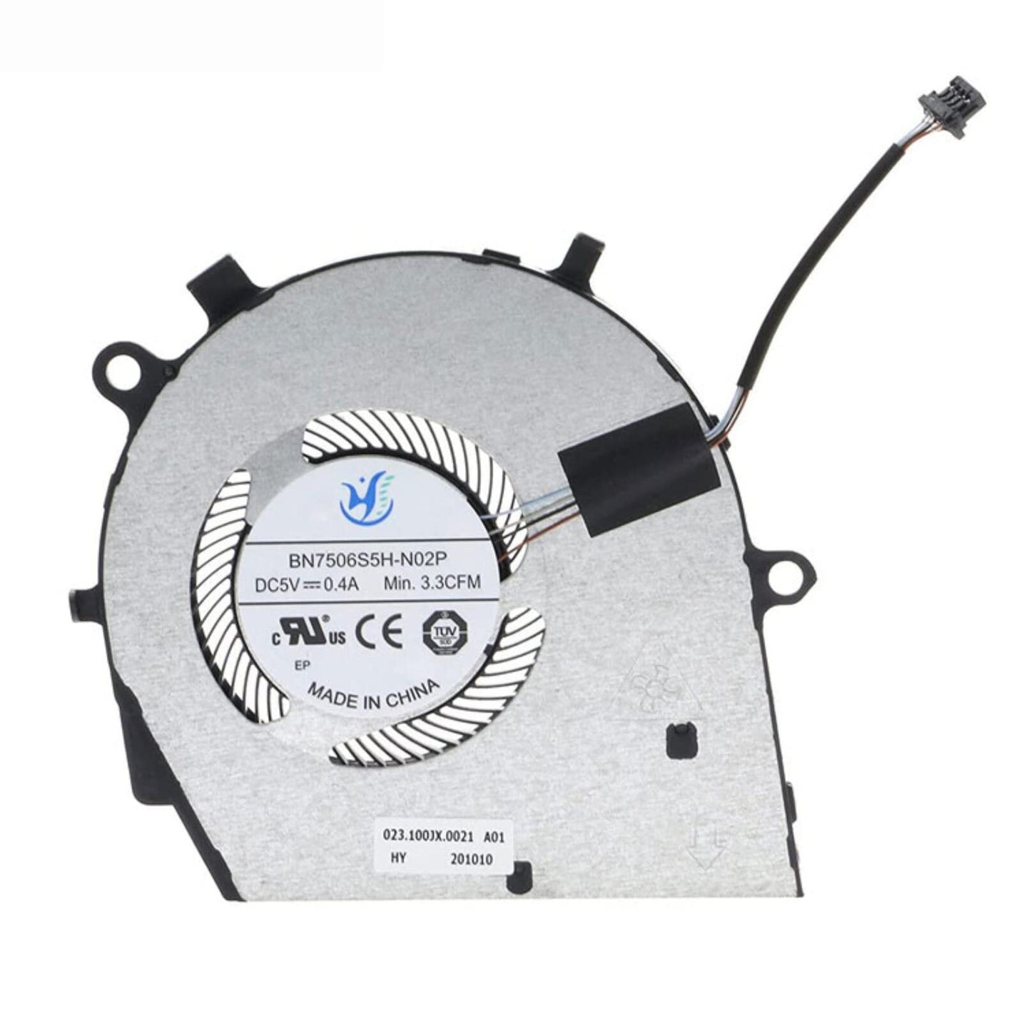 Fleshy Leaf New CPU Cooling Fan Replacement for Dell Inspron 14 7405 Inspron 15 5406 5501 5502 5508 5400 5505 Lattude 3410 3510 E3410 E3510