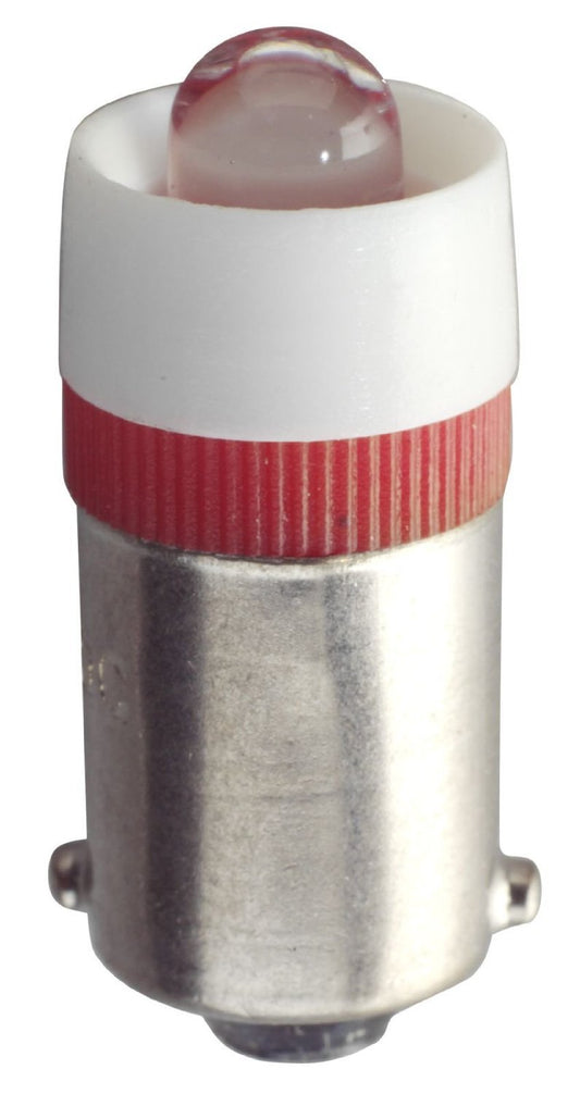 Eiko - LED-24-BA9S-R - Red Miniature Bayonet Base LED Light Bulb (Replaces 24MB, 28MB, 313, 757, 1818, 1819, 1820, 1829, 1843, 1864, 1873 Light Bulbs)