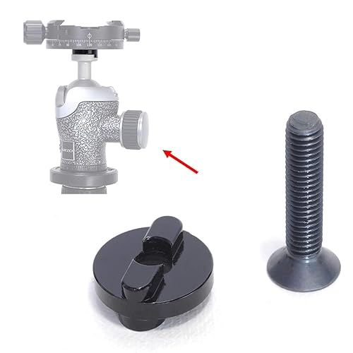 iShoot Tripod Head Clamp Adapter Converter Compatible with & for ARCA-Swiss Fit Clamp Use to Tripod Ball Head of Gitzo 82TQD 82QD, Manfrotto MH490 492