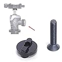 iShoot Tripod Head Clamp Adapter Converter Compatible with & for ARCA-Swiss Fit Clamp Use to Tripod Ball Head of Gitzo 82TQD 82QD, Manfrotto MH490 492