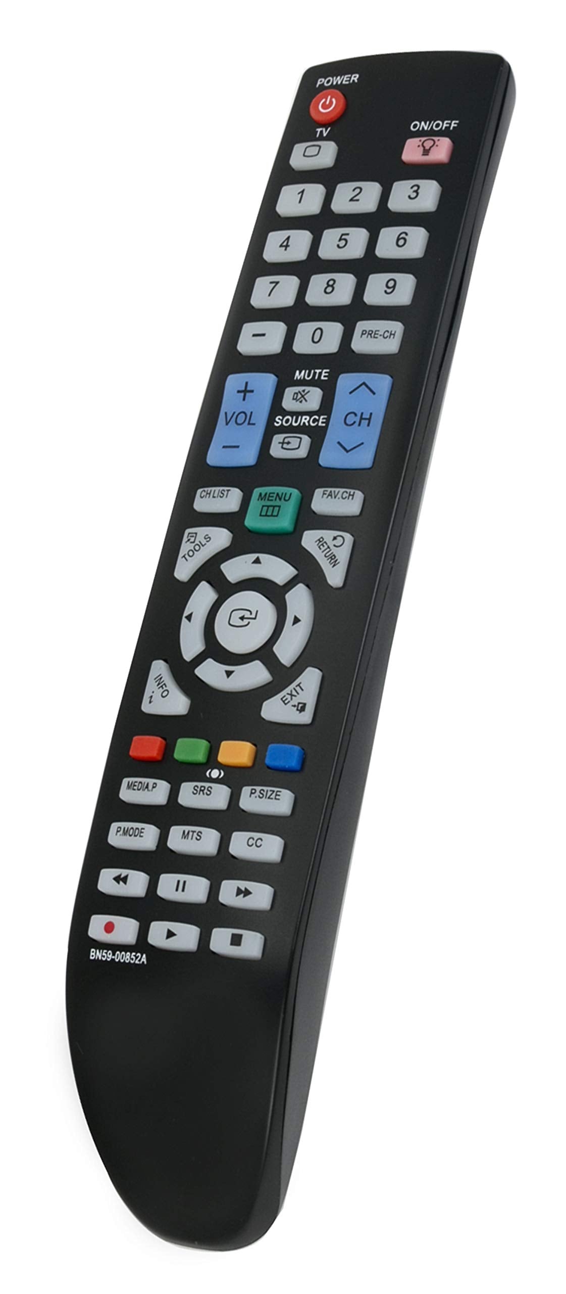 New BN59-00852A Replaced Remote fit for Samsung TV LN32B550 LN32B550K1F LN32B640 LN37B550 LN40B550 LN40B610 LN40B610A5F LN46B610 LN52B550 LN52B610
