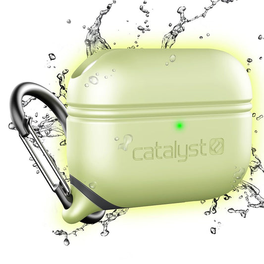 Catalyst Waterproof Case for AirPods Pro 2nd Generation and AirPods Pro 1st Generation - Wireless and USB-C Charging Compatible, One Piece Design