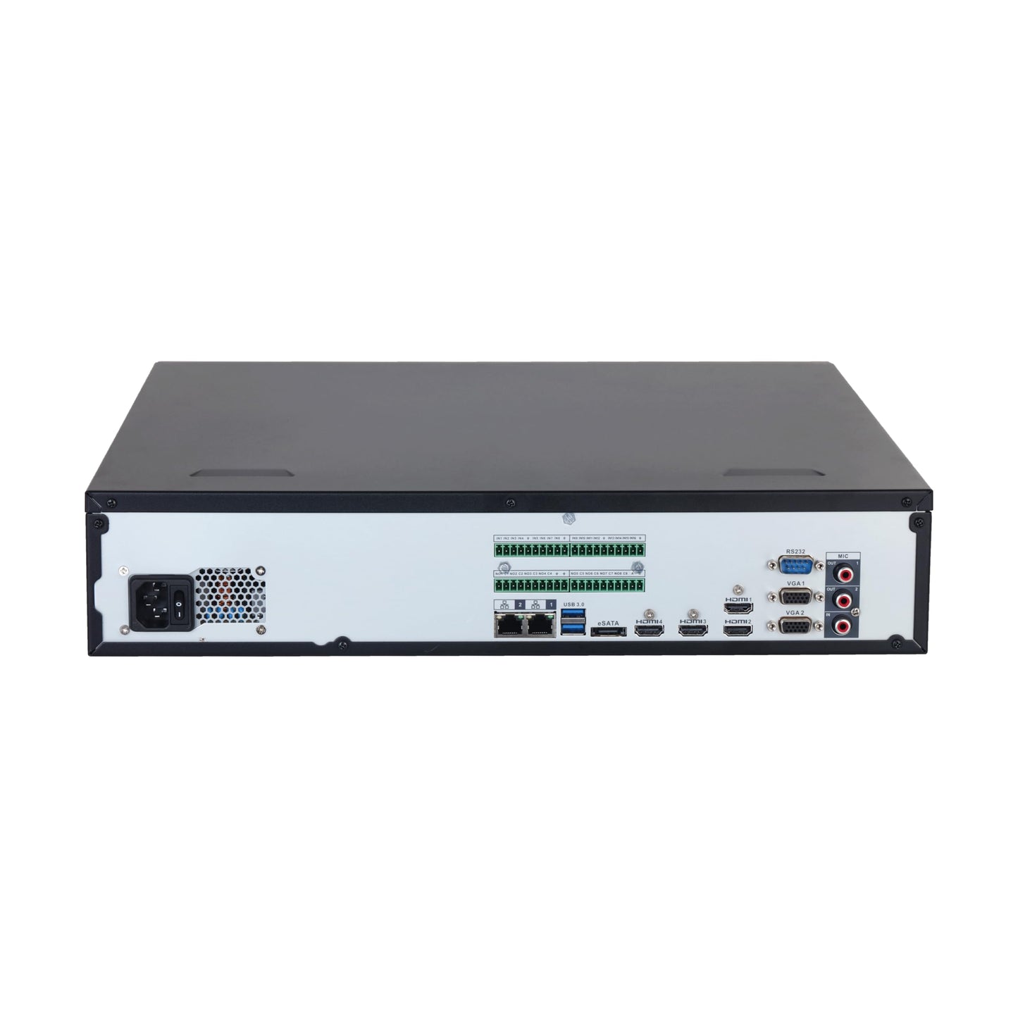 EmpireTech Smart AI NVR 32 Channels 2U 8HDDs Video Recorder Support EPTZ, Perimeter Protection, Vehicle License Plate Comparison,Motion Detection