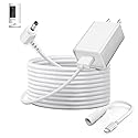 Power Adapter Charger Cord Compatible with Ring Stick Up Cam Battery/Plug-in 3rd Gen/2nd Gen & Ring Pan Tilt Stick Up Camera, Indoor/Outdoor