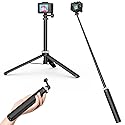 AKASO 160cm Selfie Stick Extendable Tripod Stand for GoPro Hero 13/12/11/10/9/Max, DJI Osmo Action 5/4/3, AKASO EK7000/Brave 4/Brave 7 LE Action