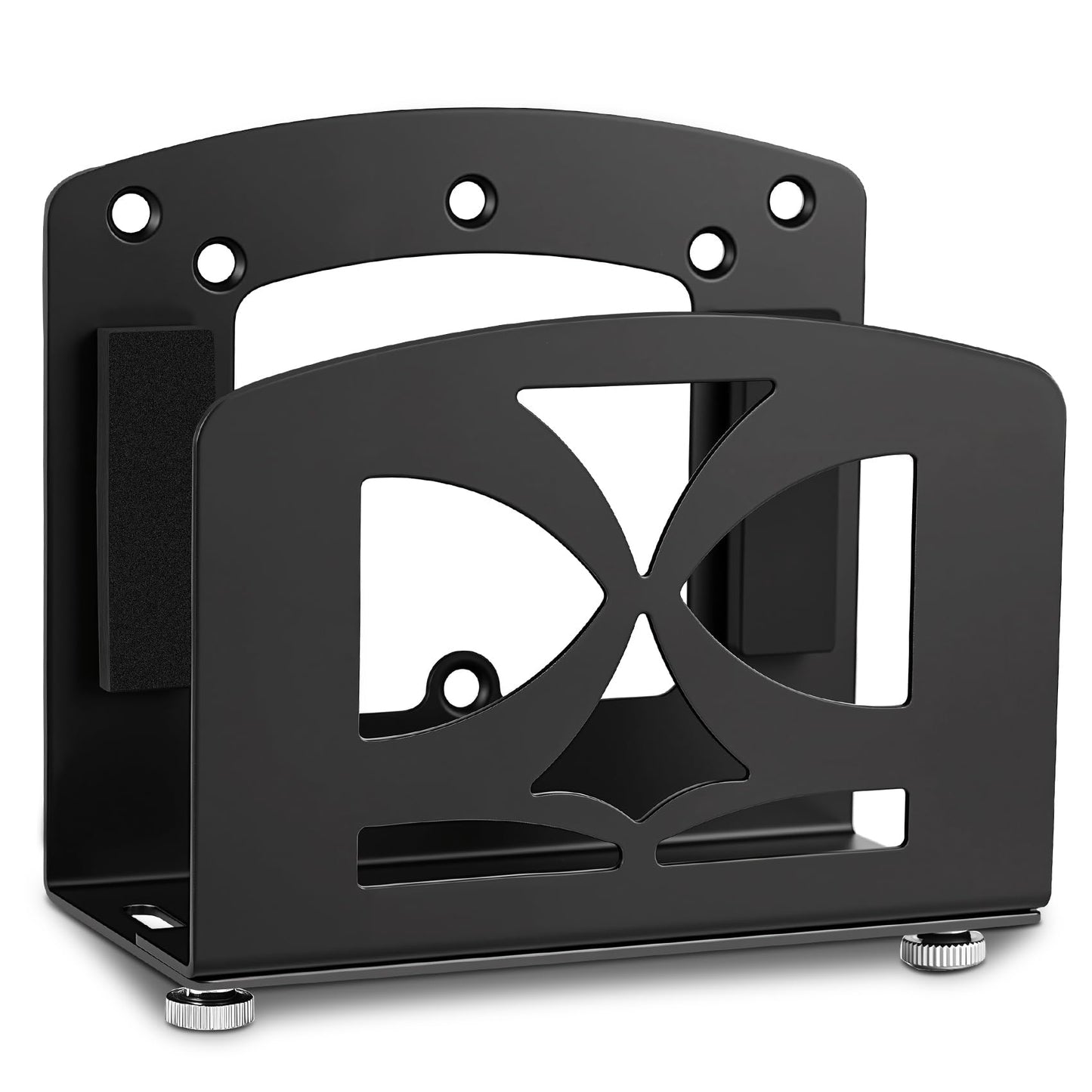 Cable Box Mount,Adjustable Small Device Wall Mount or VESA Mount Behind The Monitor for Streaming Media Player, Switch, WII,Cable Boxes
