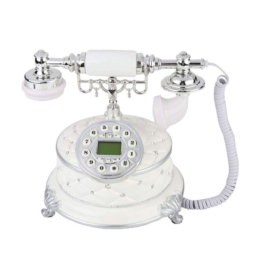 Retro Vintage landline Telephone, Classic Telephone Phone Wired Cored Landline Home Desk Office Decoration