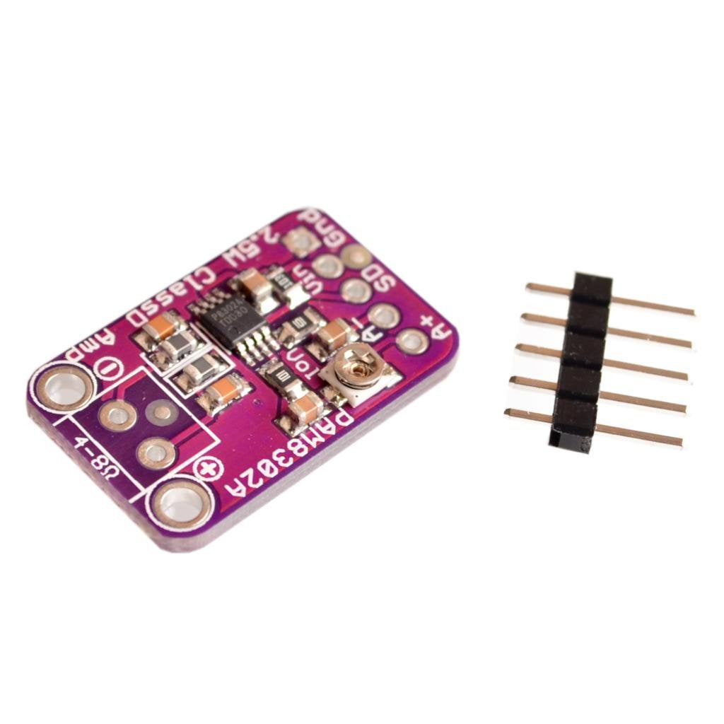 HiLetgo PAM8302 2.5W Class D Single Channel Solo Audio Amplifier Board Amp Module