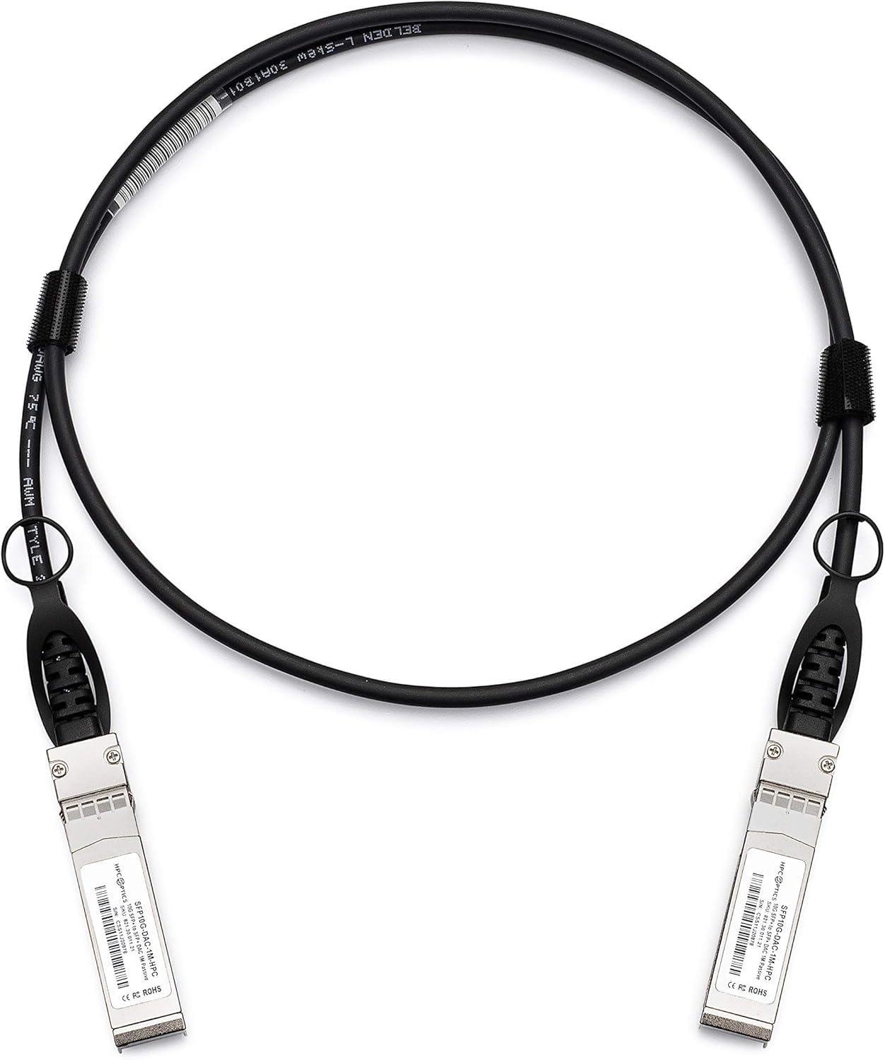 HPC Optics Compatible with TP-Link Omada SM5220-3M SFP+ to SFP+ Twinax DAC Cable | 10GBASE-CU 3 Meters SM5220-3M-HPC