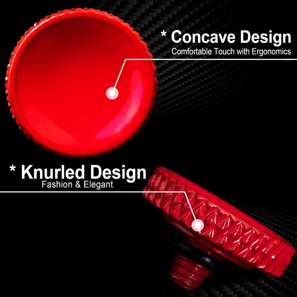 Fuji Shutter Release Button Accessories: Fujifilm Camera Soft Shutter Button - Red Shutter Button for Canon Nikon Leica Film X100V X100F Xt5 Xt4 Xt3