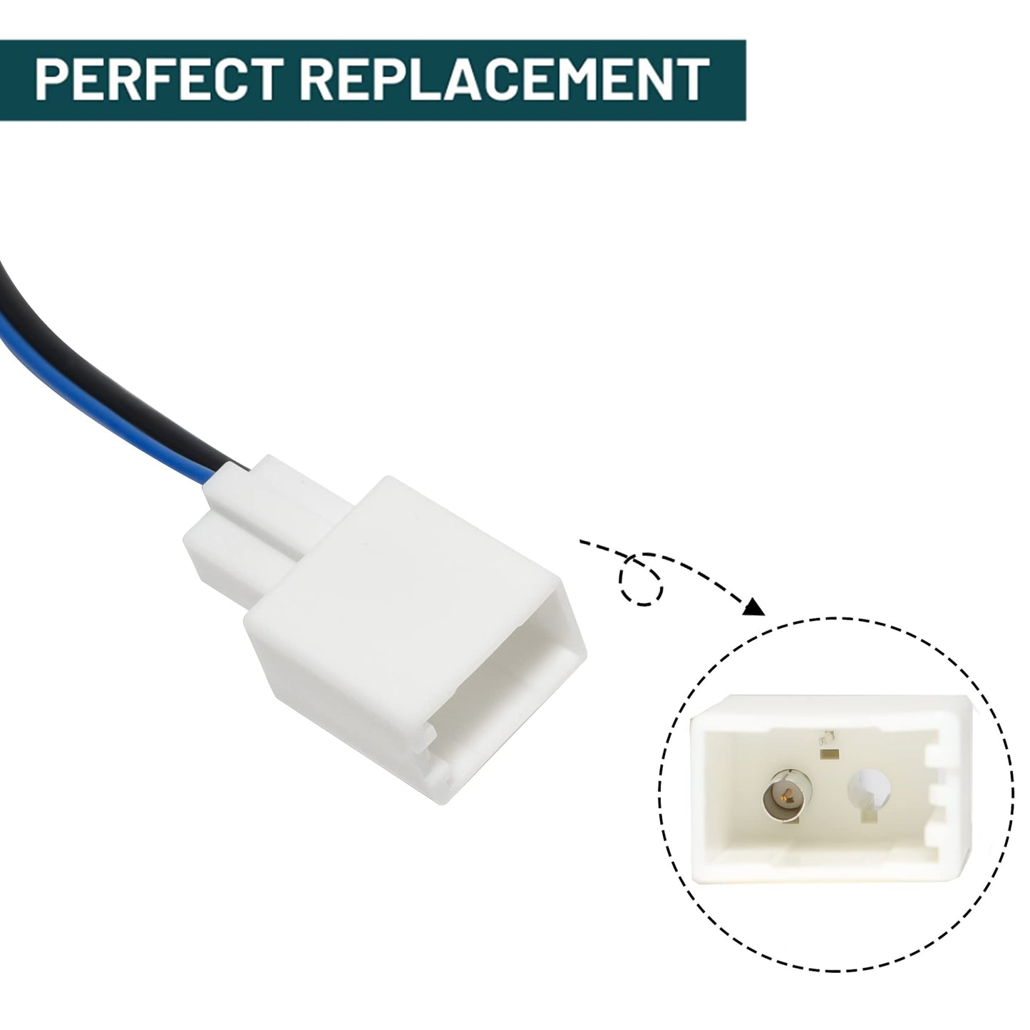 Anina Radio Antenna Adapter for 2010-2019 Toyota Subaru Scion Factory Radio to Aftermarket Radio Aerial Extension Wire Harness Plug Cable