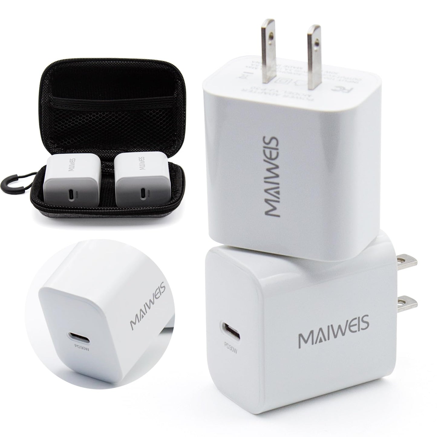 MAIWEIS 30W USB C Wall Charger