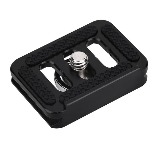 Mini Aluminium Alloy Quick Release Plate Camera Mount Tackle Photography Accessory with 1/4'' Screw, Suitable for SIRUI TYC10 T005 / T025 Ball Head