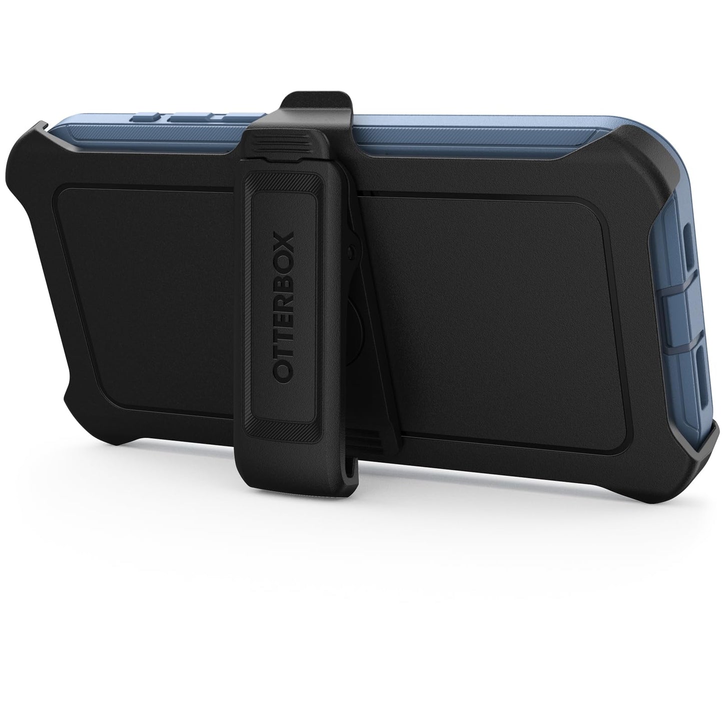 OtterBox iPhone 15 Pro MAX (Only) Defender Series Case - Baby Blue Jeans (Blue), screenless, Rugged & Durable, with Port Protection, Includes Holster