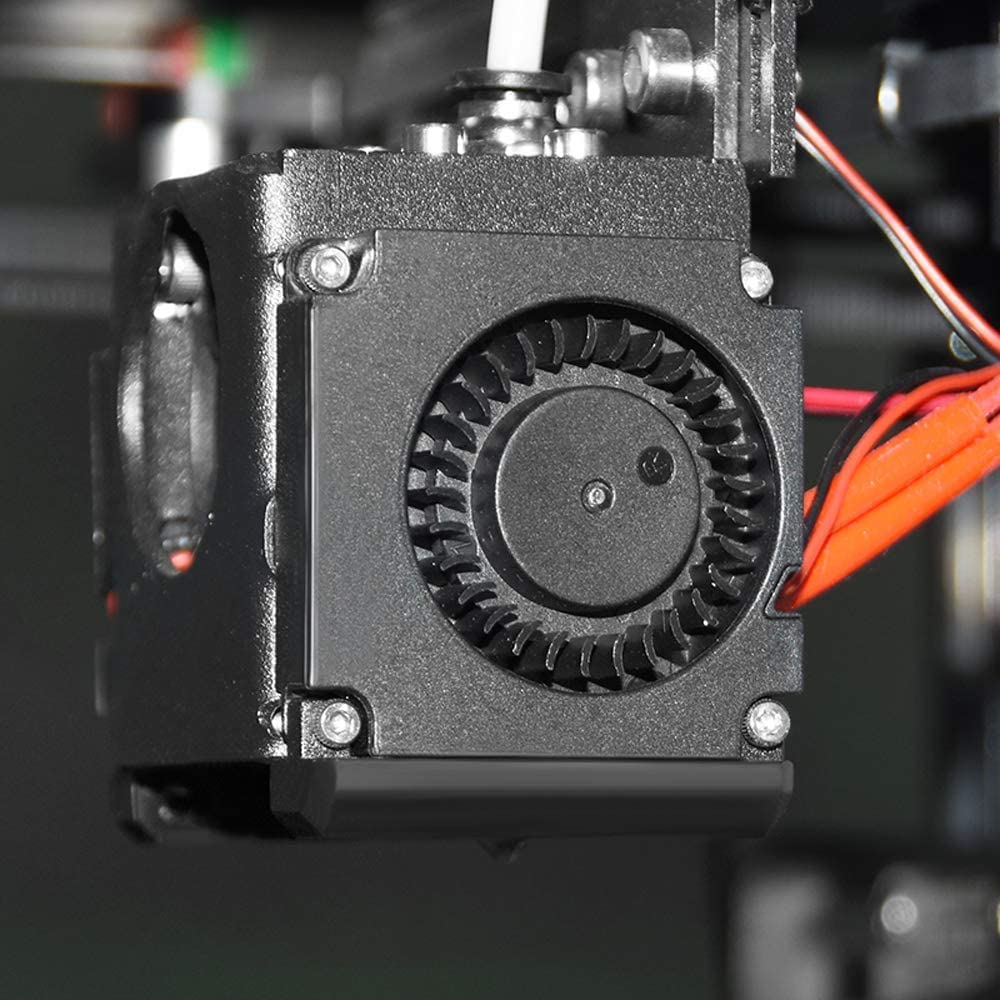 WINSINN 40mm Blower Fan 12V, 3D Printer Micro 12 Volt Fans Blower 4010 Dual Ball Bearing, with Air Guide Parts, 40mmx10mm 2PIN (Pack of 5Pcs)