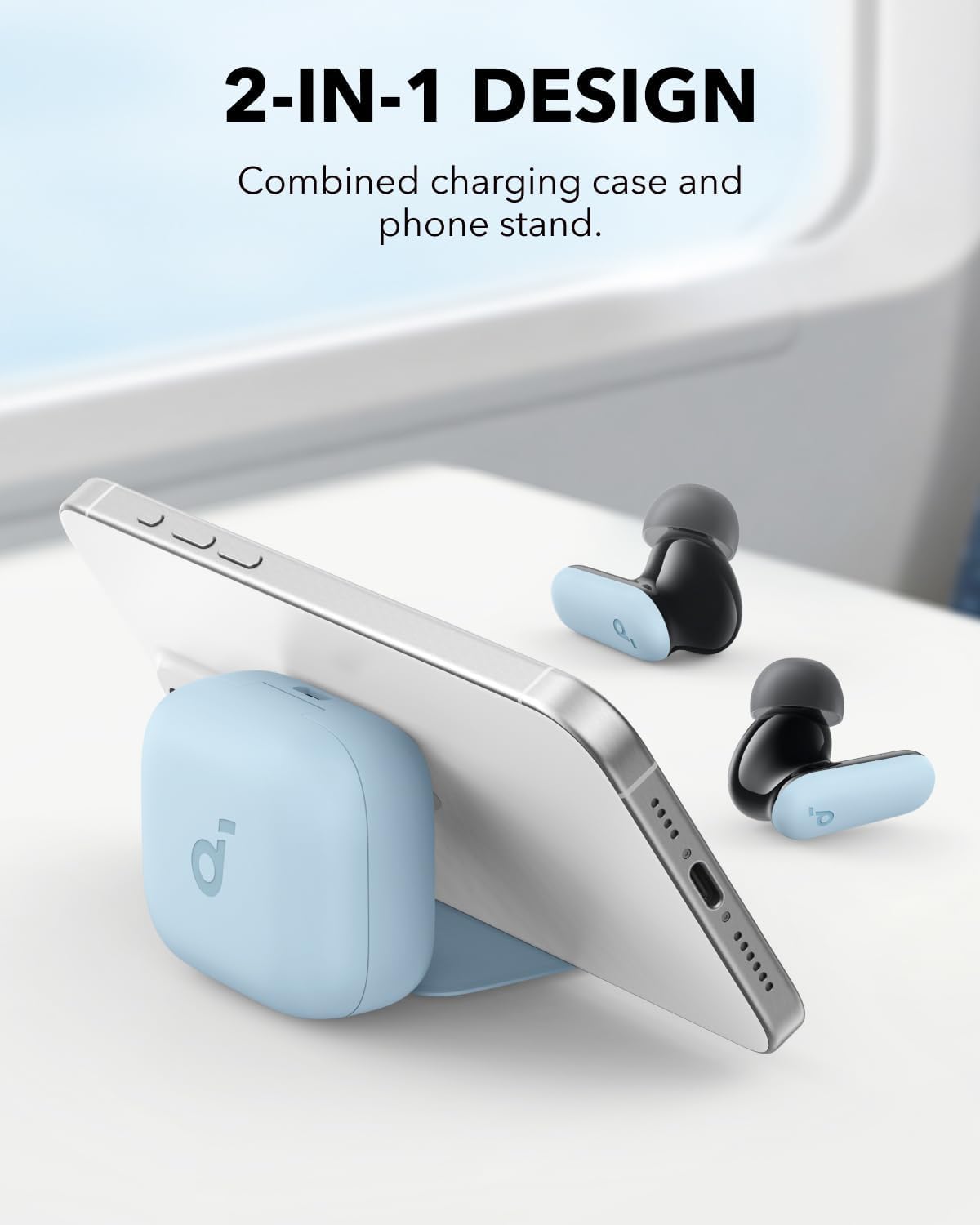Soundcore P30i by Anker Noise Cancelling Earbuds, Hands-Free Viewing