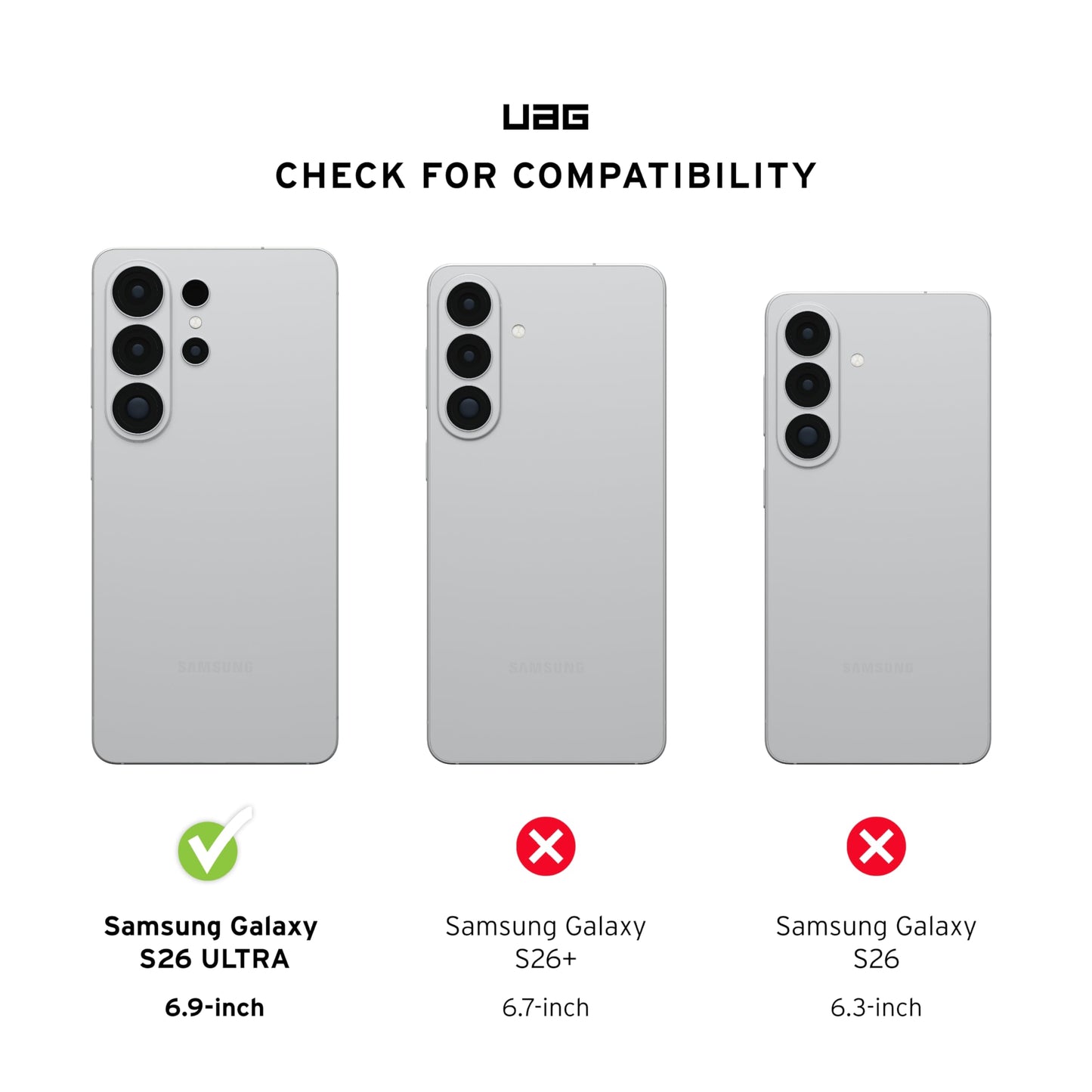 URBAN ARMOR GEAR UAG for Samsung Galaxy S26 Ultra Case 6.9" Monarch Pro - Magnetic Charging Compatible Rugged Military Drop Tested Protective Cover