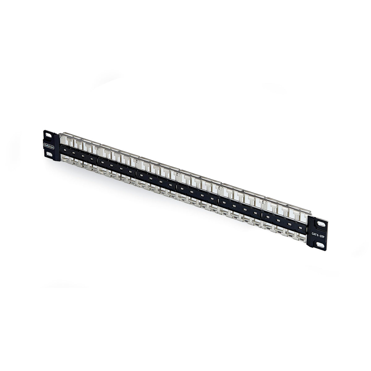 StarTech 48-Port 1U Blank Keystone STP Patch Panel (C6PANELSTP481U)