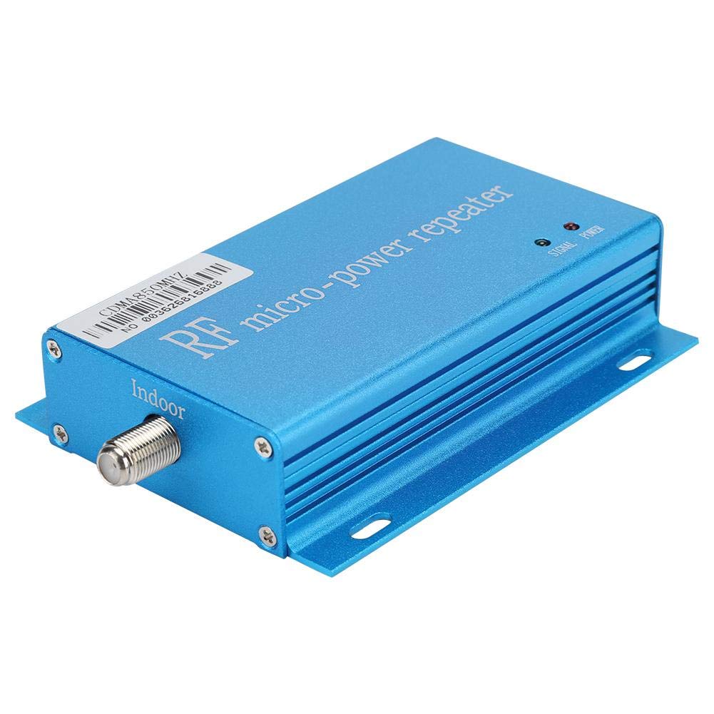 RF Micro Power Repeater Amplifier Booster with Intelligent Chip, Stable Performance, 10m Sucker Cable, Small Antenna Set
