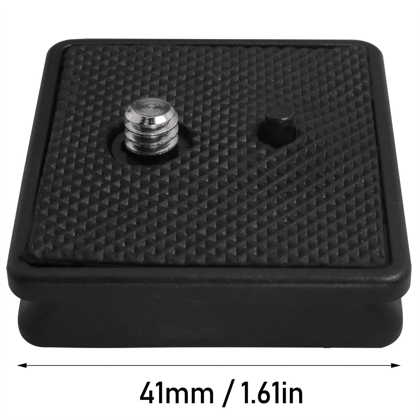 LUORNG 41x41mm Tripod Quick Release Plate Camera Mounting Parts Replacement