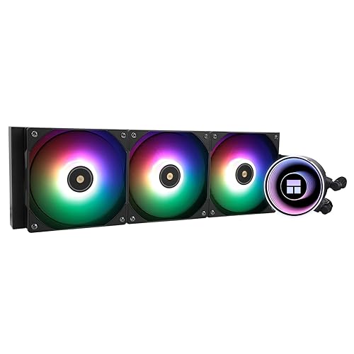 Thermalright Frozen Notte 360 Black ARGB V2 Water Cooling CPU Cooler, 360 Black CPU Cooler Specifications, 3×120mm PWM Fans, S-FDB Bearings, Suitable