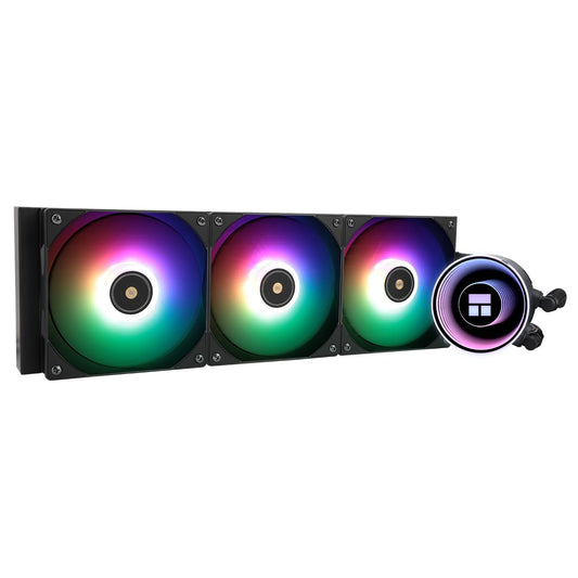 Thermalright Frozen Notte 360 Black ARGB V2 Water Cooling CPU Cooler, 360 Black CPU Cooler Specifications, 3×120mm PWM Fans, S-FDB Bearings, Suitable