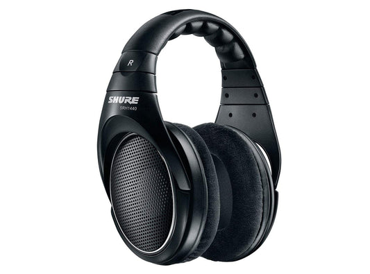 Shure SRH1440 Professional Open Back Headphones - 40mm Neodymium Drivers, Full-Range Audio with Detailed Highs and Rich Bass for Mastering…