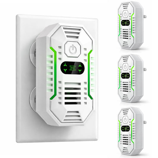 Cappsu Air Ionizers for Home 4-Pack, Filterless Negative Ion Generator