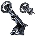 for MagSafe Car Mount [Windshield + Vent + Dashboard] 2-in-1 Magnetic Phone Holder for Car, Ultra-Strong Magnetism 360° Rotation, Fits for iPhone 17