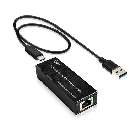 USB 3.0 Type C to 2.5Gbps RJ45 Ethernet Adapter
