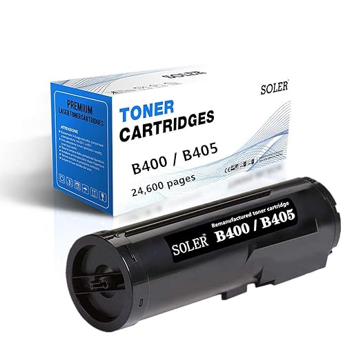 SOLER Remanufactured Toner Cartridge Replacement for B400 B405 Toner Cartridge for Xerox VersaLink B400 B400N B400DN B405 B405DN 106R03584 Printers