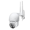 funxwe 1080P HD Wireless Security PTZ IP Camera, 2GHz 5GHz Dual WiFi P2P Pan/Tilt Motion Detection Auto Tracking, Two Way Audio Spotlight Alert