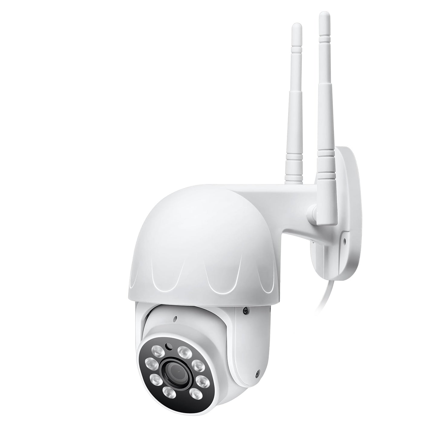 funxwe 1080P HD Wireless Security PTZ IP Camera, 2GHz 5GHz Dual WiFi P2P Pan/Tilt Motion Detection Auto Tracking, Two Way Audio Spotlight Alert