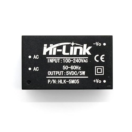 HI-Link HLK-5M05 AC DC 220V to 5V 5W 5Watt Isolated Switching Step-Down Power Supply Module Converter HLK 5M05