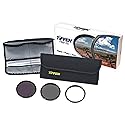 Tiffen Digital Essentials Filter Kit for 72mm (UV Protector + Circular Polarizer + Neutral Density 0.6)