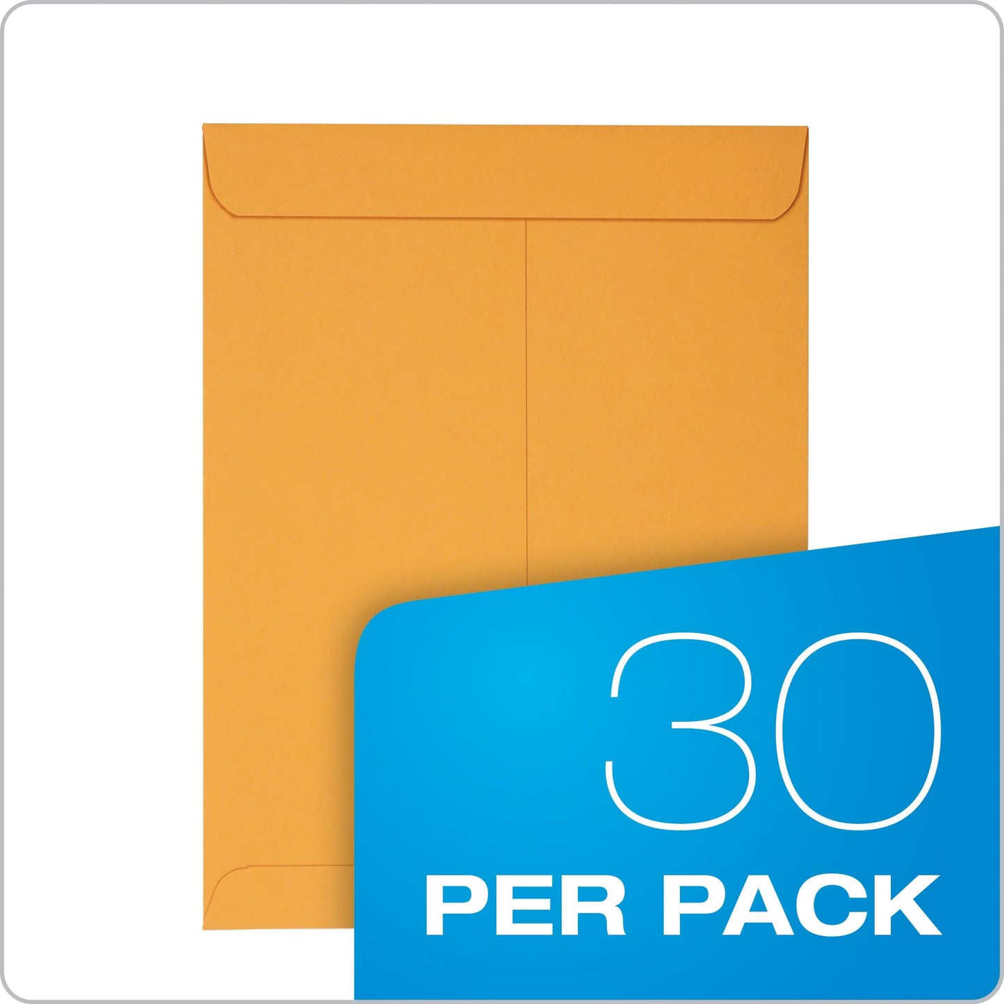 Columbian 9 x 12 Catalog Envelopes, 30 Pack, Document Envelopes with Self Seal Closure, Heavyweight 28 lb Paper, Self Sealing Envelopes for Mailing