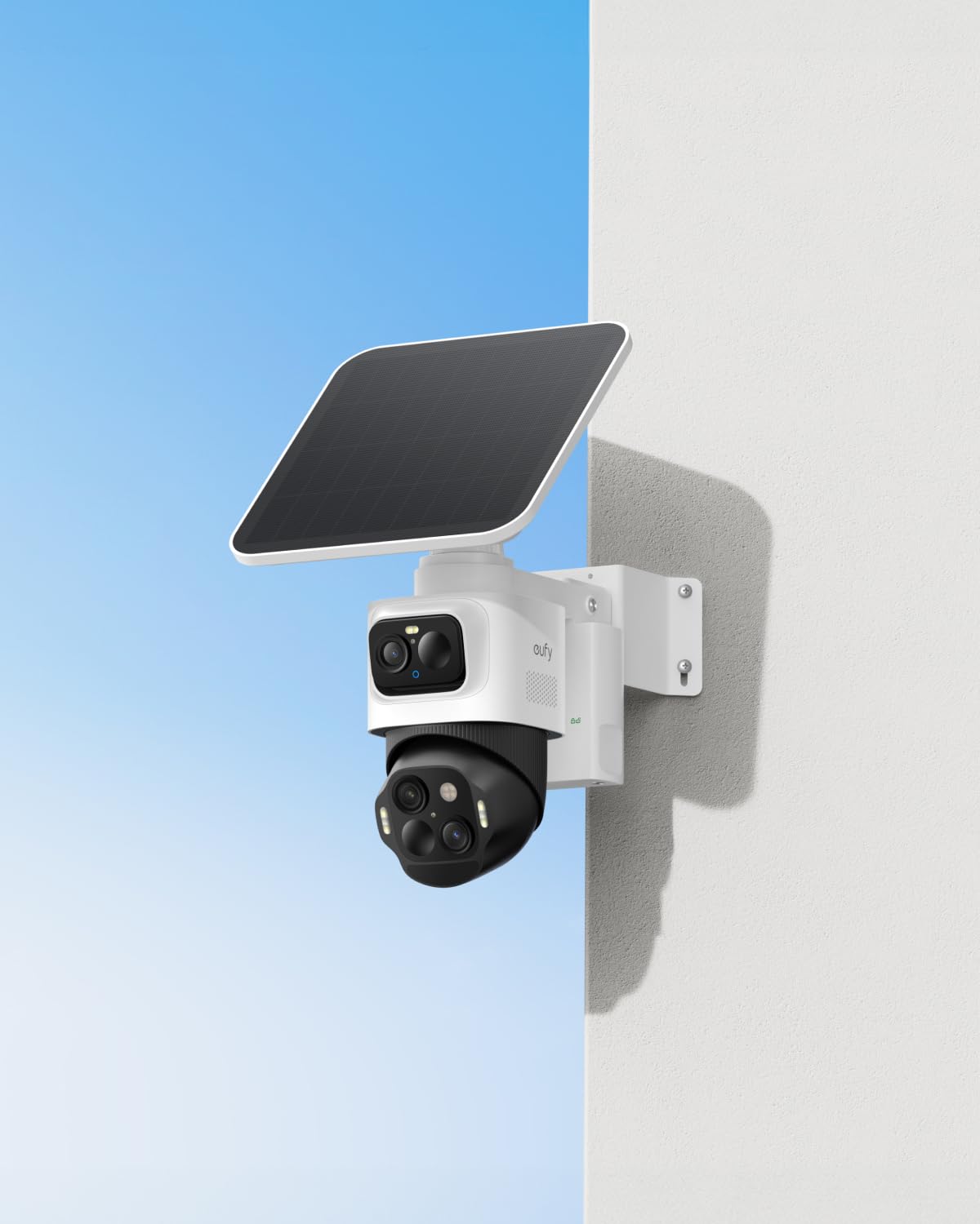 eufy Corner Mount Bracket (T870B), Metal Outdoor Adapter for All eufy PoE Cameras and Select Wi-Fi Outdoor Cameras, Expands Surveillance Coverage