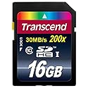 Transcend 16 GB SDHC Class 10 SD Memory Card - 2 Pack