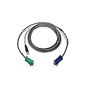 IOGEAR USB KVM Bonded Cable 10-Feet with USB and VGA Connections, G2L5203UTAA