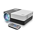 Pyle Video Projector 1080p Full HD Professional Cinema Home Theater - Digital Multimedia, Built-in Stereo, Adjustable Keystone Picture Presentation
