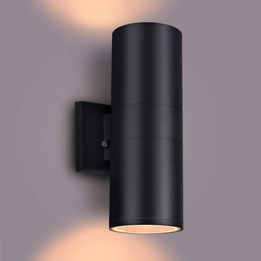 rosykite Dusk to Dawn Outdoor Lighting, Up and Down Lights Outdoor Wall Sconce - LED Light Lamps A19 Included,Exterior Light Fixture Outdoor Wall